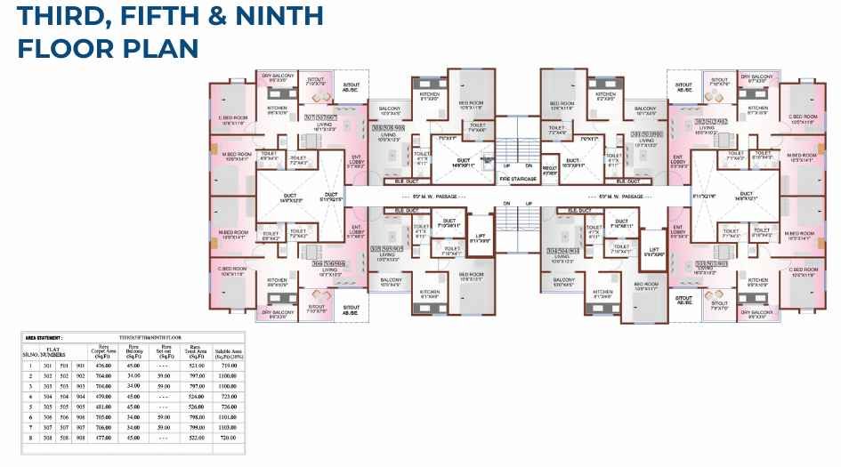 Ashtavinayak-Airavat-Third-Fifth-Ninth-Floor-Plan